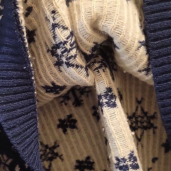 Disney Intarsia Wool sweater Adventure ahead Nordic Ski Large - Picture 5 of 6